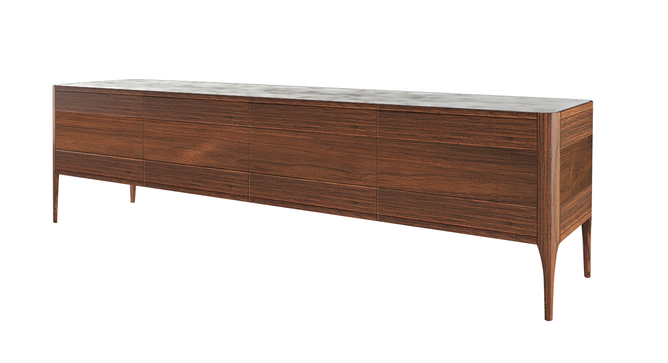 CHIARA 4 doors tv bench