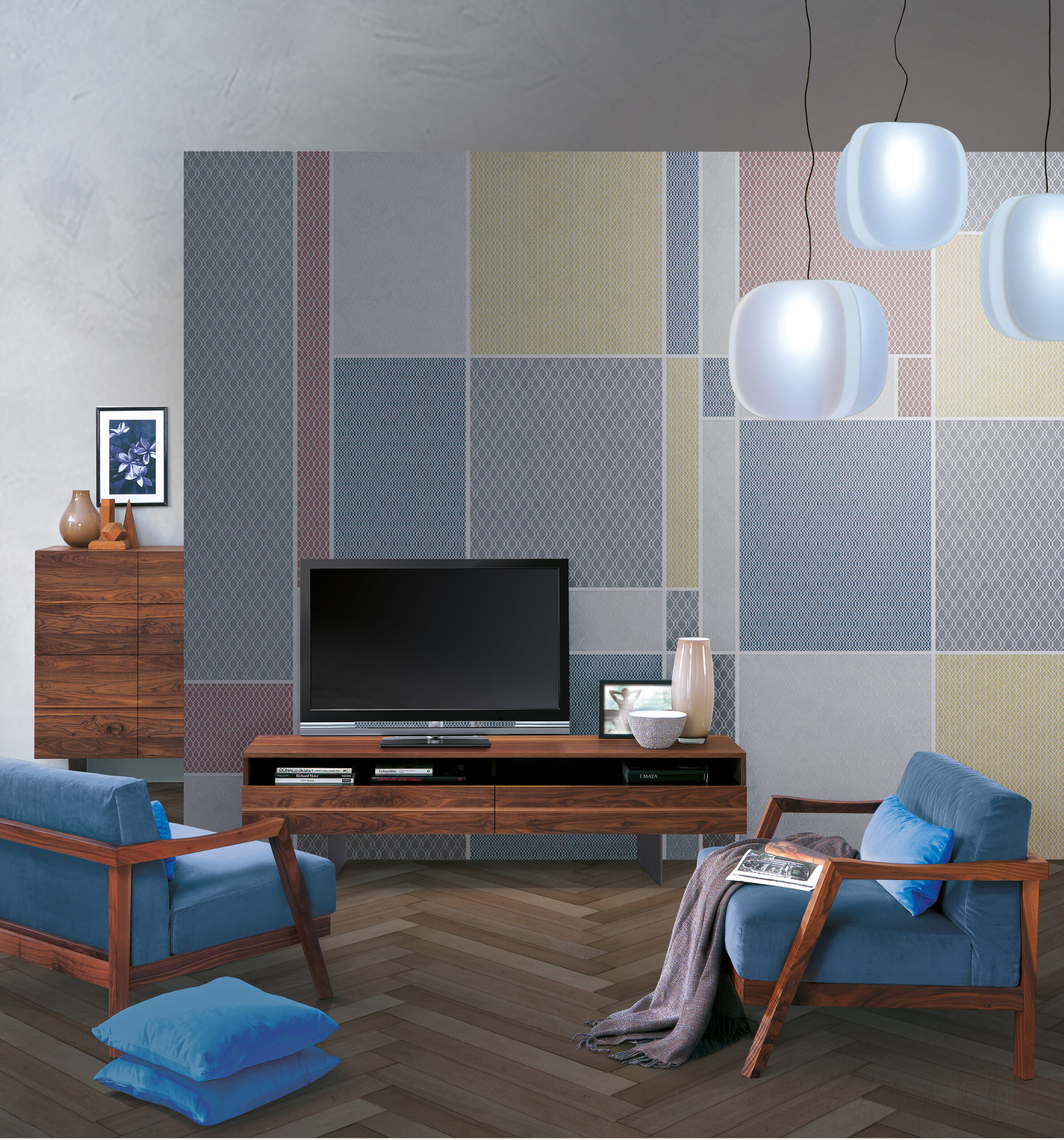 HORIZON 2 doors tv bench - Image 3